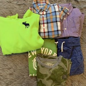 6pcs Sz8 Boys Lot - JCrew, Abercrombie